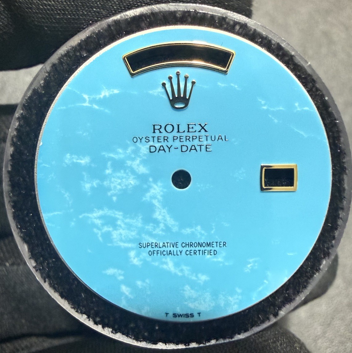 Rolex DayDate 36 Custom Turquoise Stone Dial For Ref. 18238-18038-118238