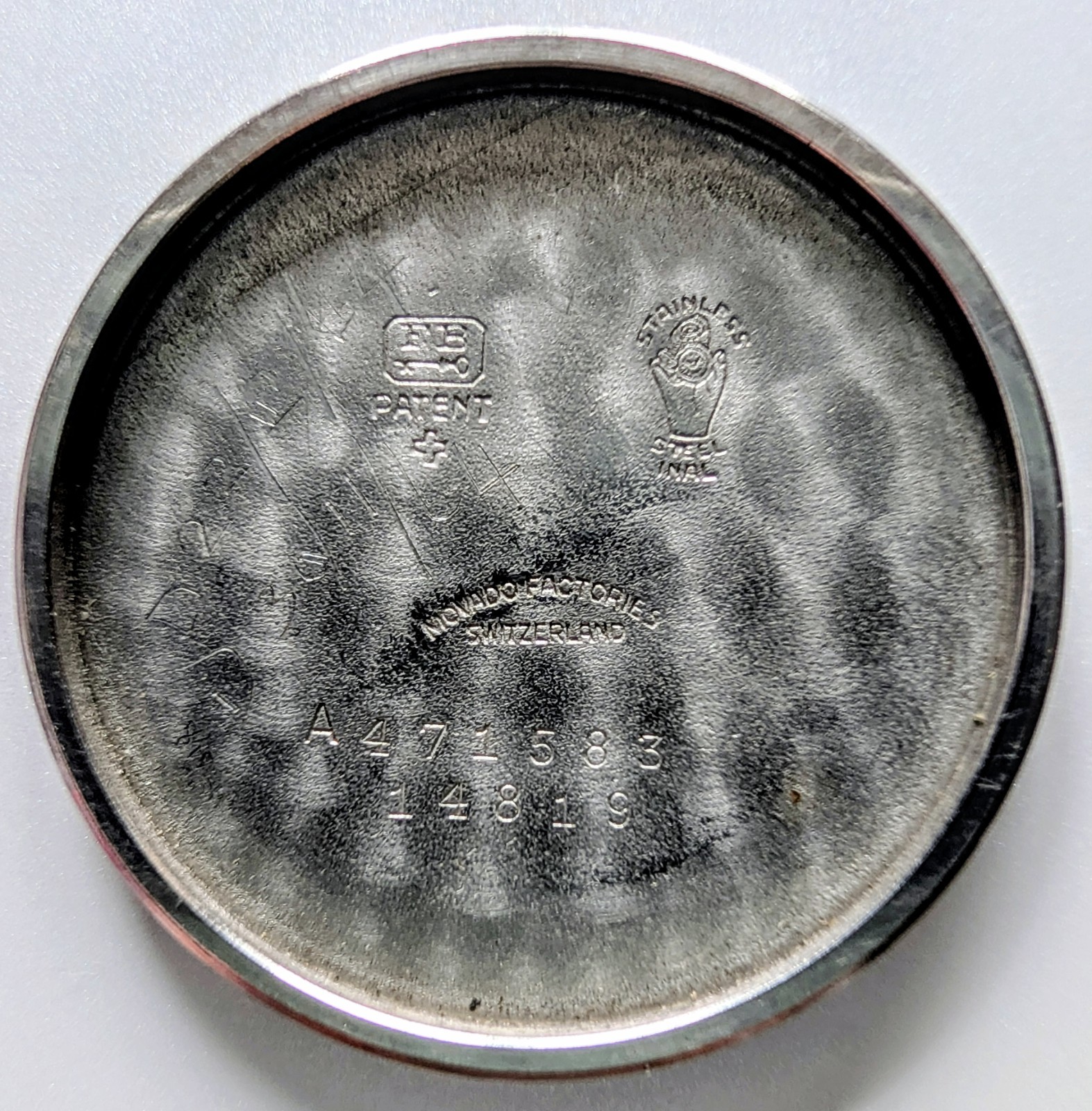 1940s Swiss Movado Triple Date cal 470 Watch Movement Dial Case Spares Repairs