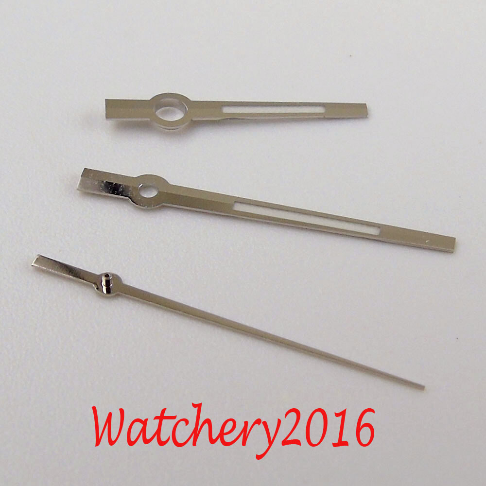 Classic Silver Mens Watch Hands Fit For NH35 NH36 4R36 7S36 7002 7009 Datejust