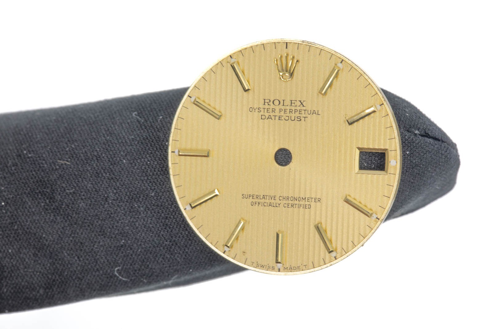 Rolex Datejust 31mm Champagne Tapestry Dial Model 68273