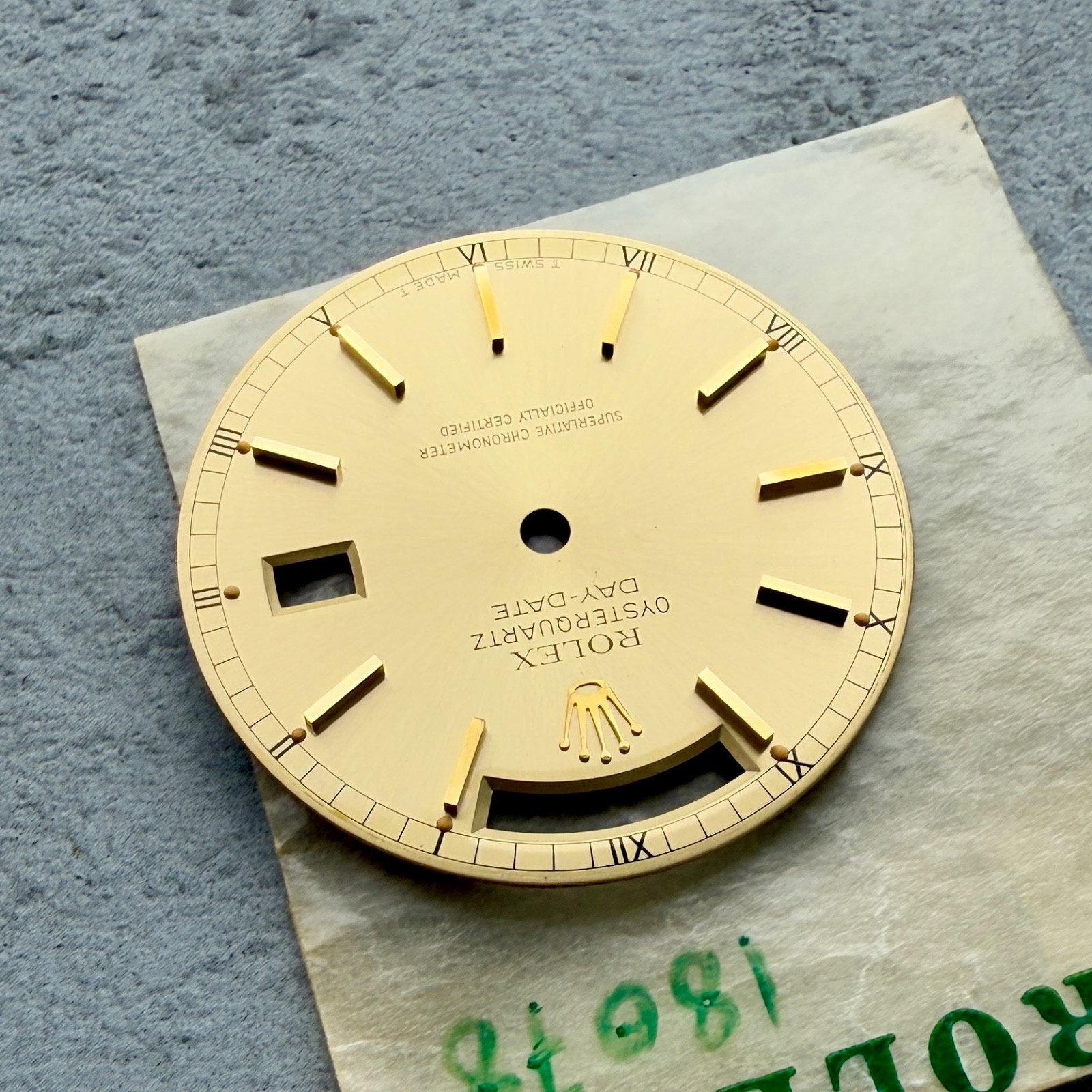 Original Rolex dial President 19018 – Oyster Quartz