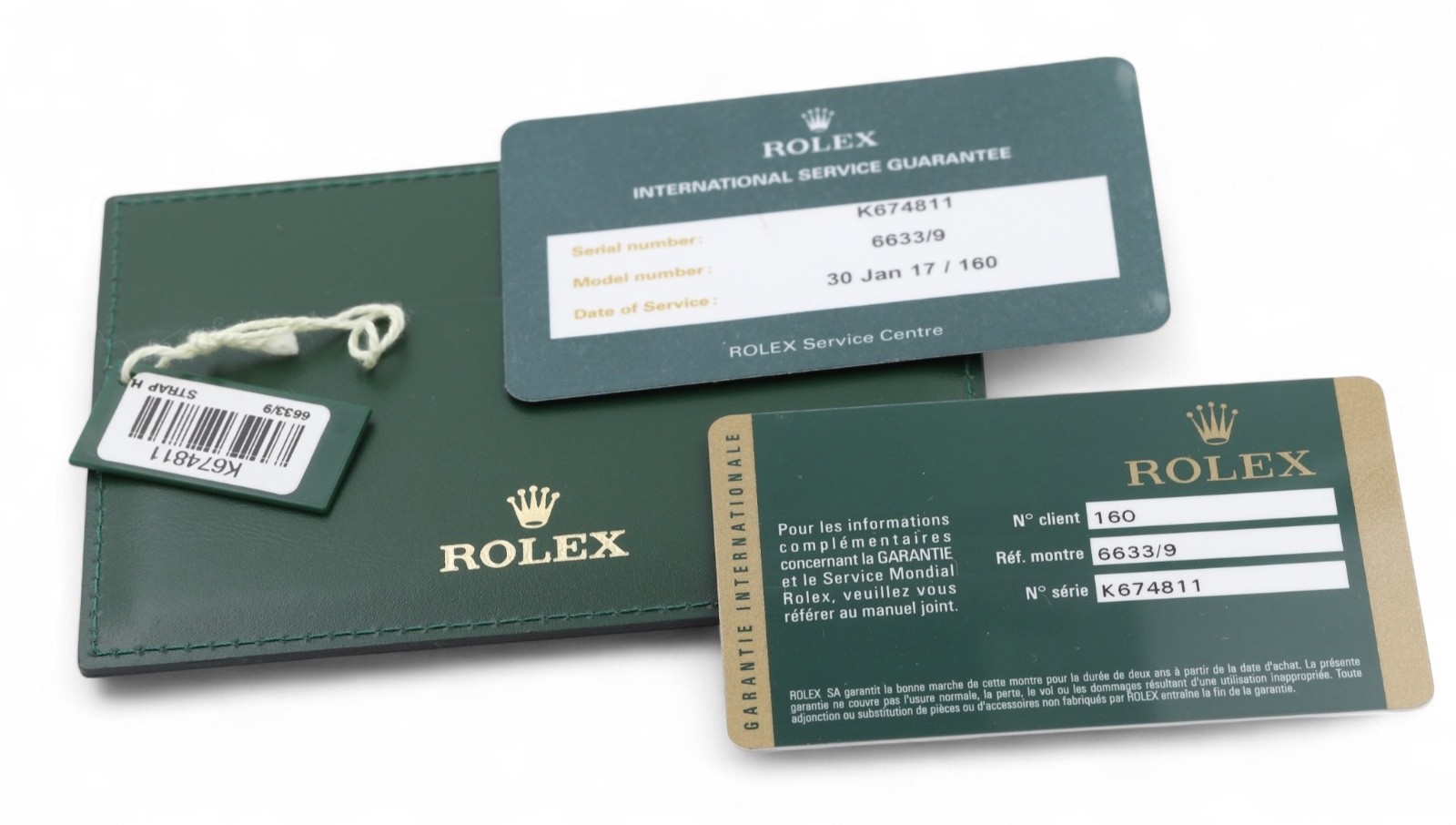 Empty Genuine Rolex Cellini Box – Inner & Outer Boxes & Accessories Set