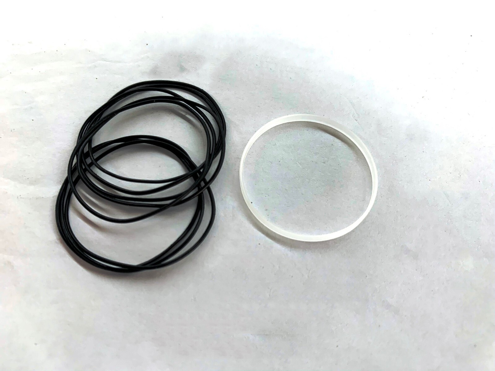 Teflon GASKET for Rolex Oyster Datejust P sapphire crystal with 8 caseback seals
