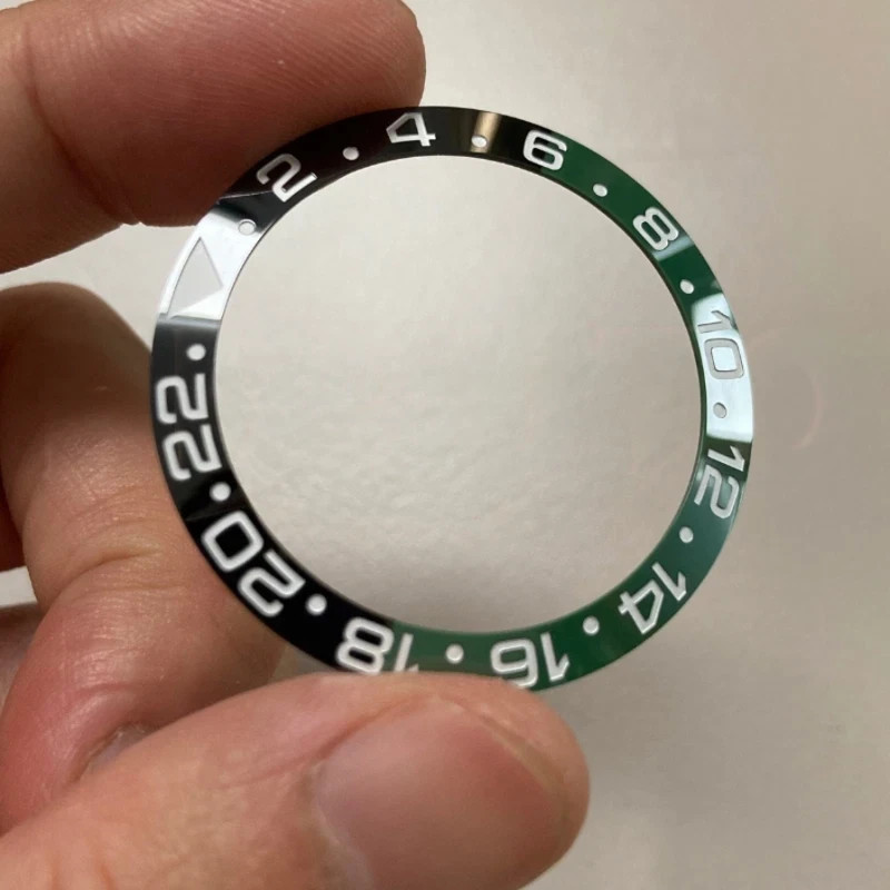 Ceramic Watch Bezel Insert Fits Rolex GMT Master II 116710 126710 126713 126718
