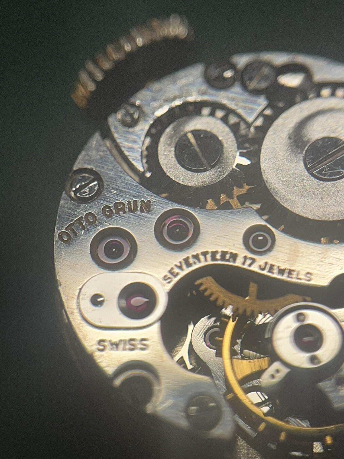 RUNNING Otto Grun Felsa 81 Ladies Watch Movement 17j