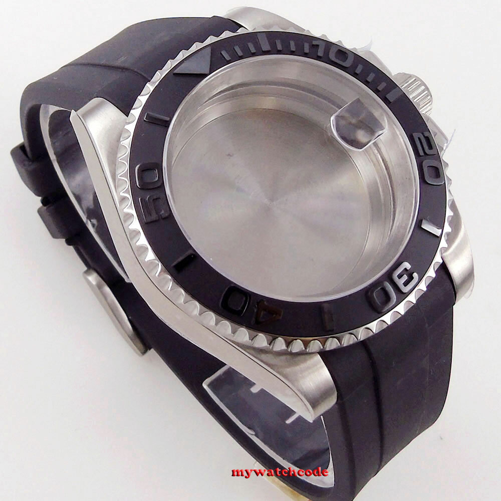 20ATM 40mm Sapphire Glass Watch Case Fit NH35 NH36 ETA 2824 Movement MOD Part