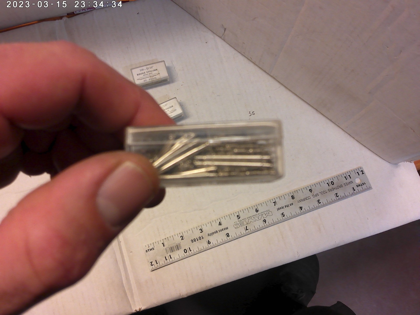 3/4″ double shoulder spring bars for watches(100 pack) REGAL NOS 1980’s