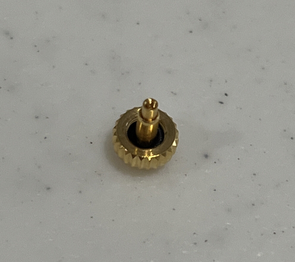 Movado ESQ Screw Crown Yellow 5mm Authentic Original