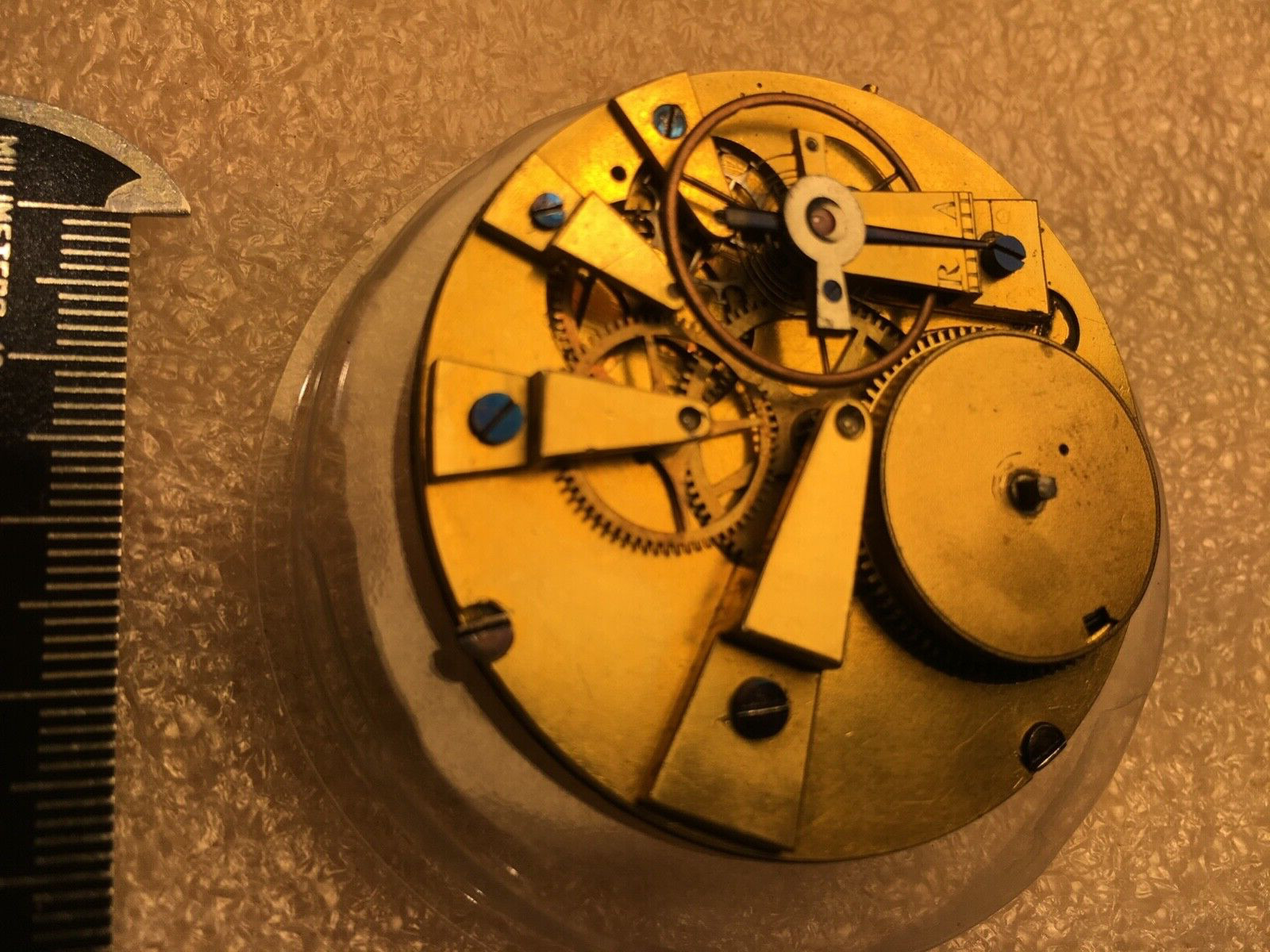 Antique Lépine/Breguet style pocket watch movement 48.5mm original Dial & Hands