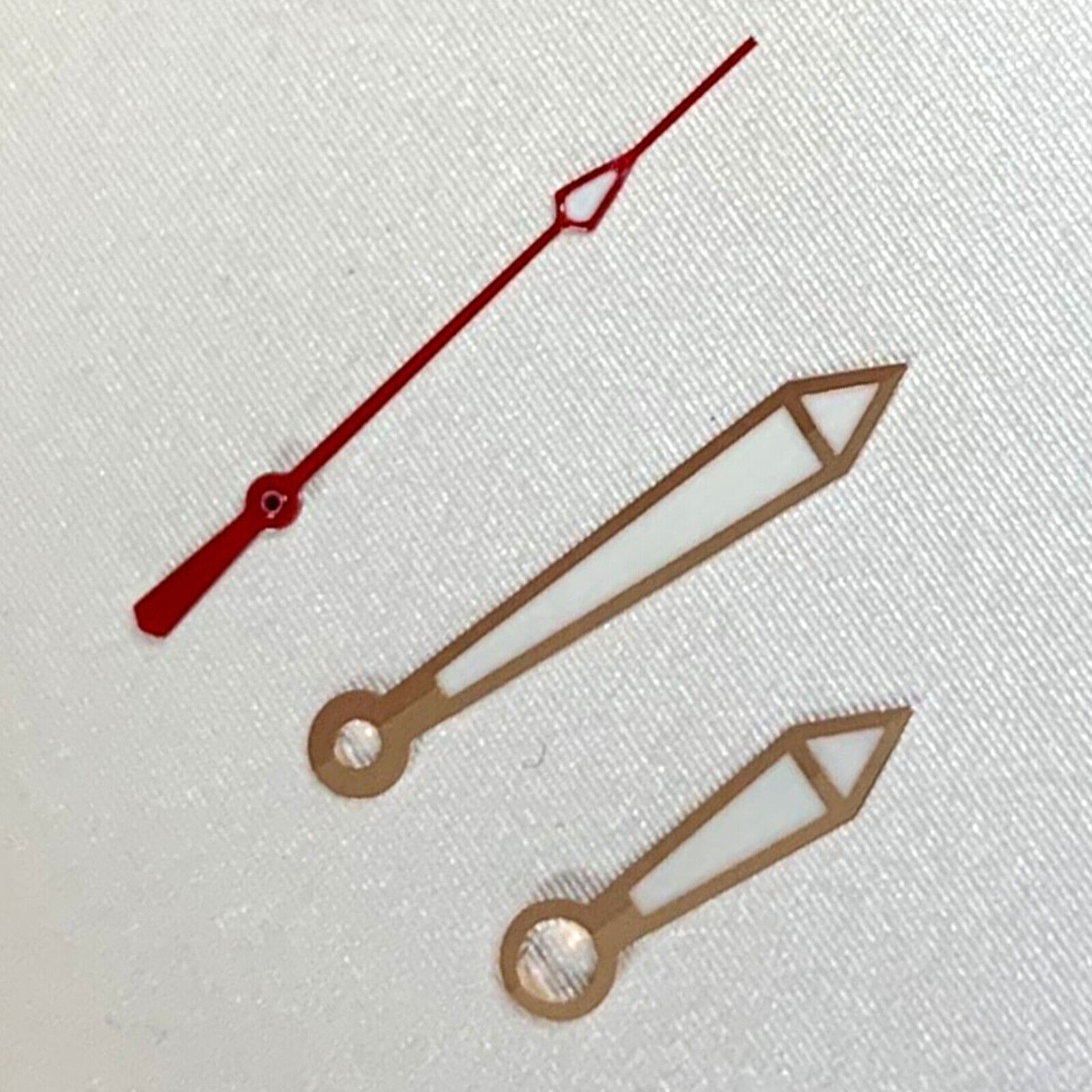 Silver/Rose Gold Pointer Watch Hands Set for NH35/NH36/4R36 Mechanical Movement