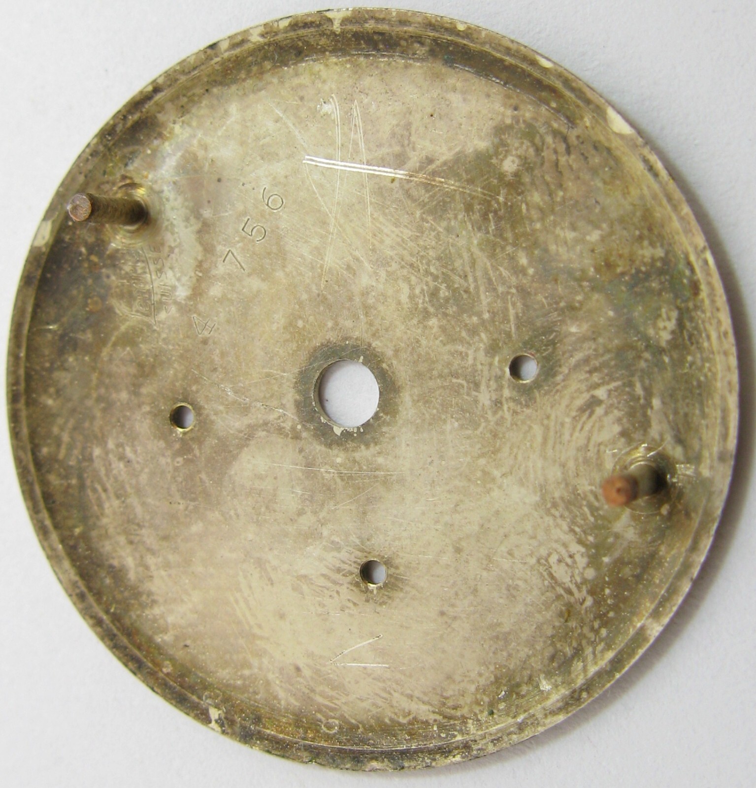 Lemania chronograph 3 registers 321 27CHRO … part: used DIAL diameter 28.4 mm