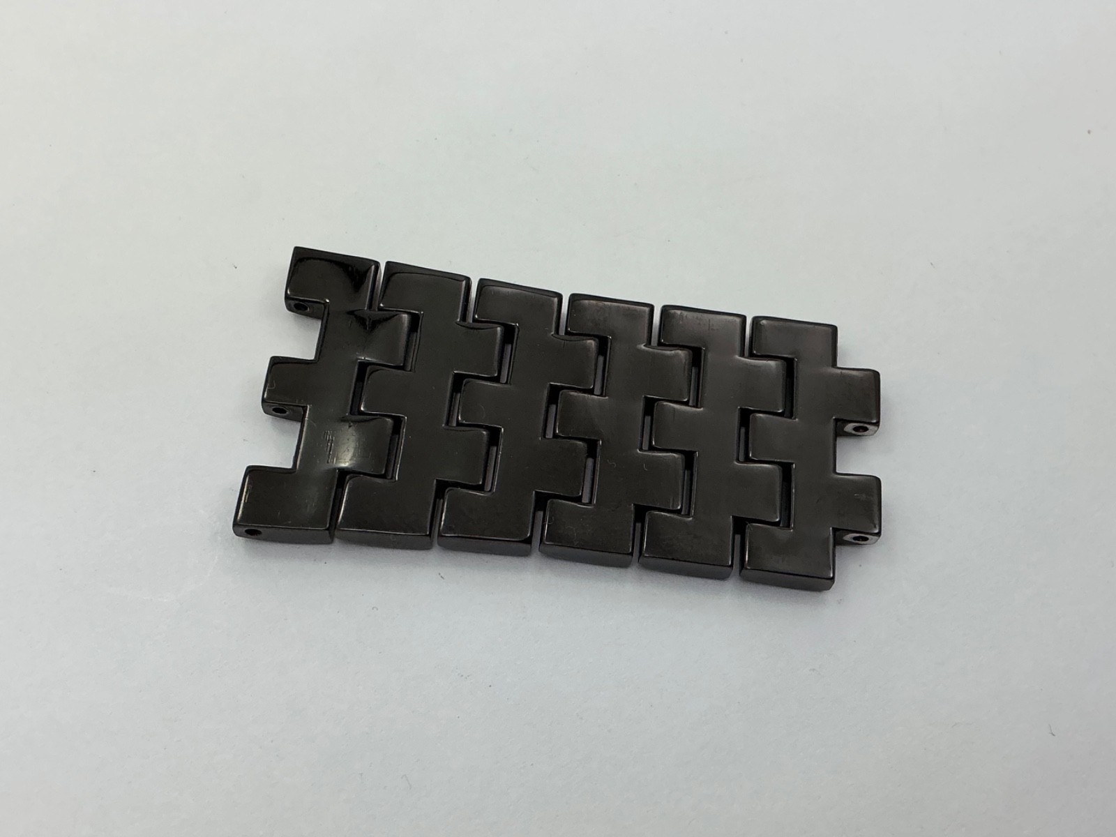 Bulova Model 98D111 Caseback C9331138 CONTINUOUS Partial Band Black Tone