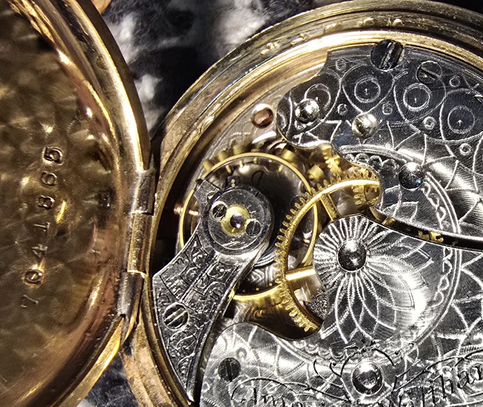 1903 Near Mint Size 0 Waltham Seaside with fancy O’Hara dial Runs and keeps time