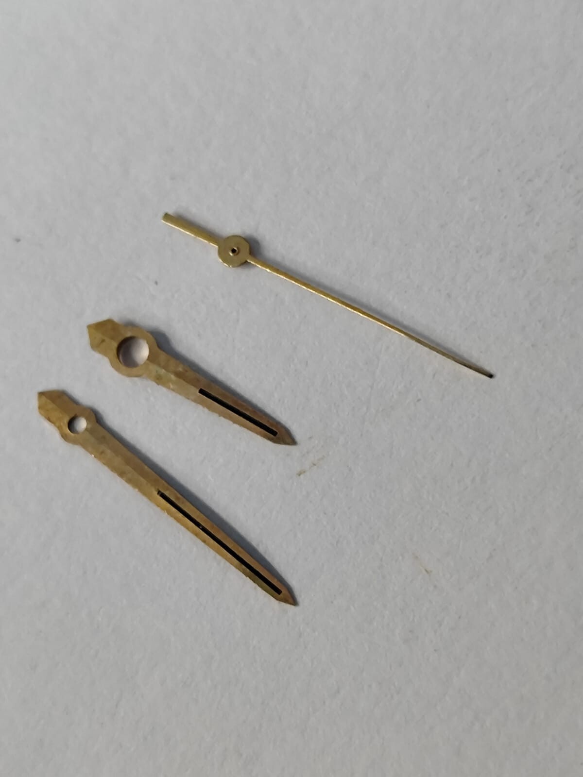 Tissot Cal 784-2 /781-1 782-1 Parts set hands Gold tissot 784-2 Used