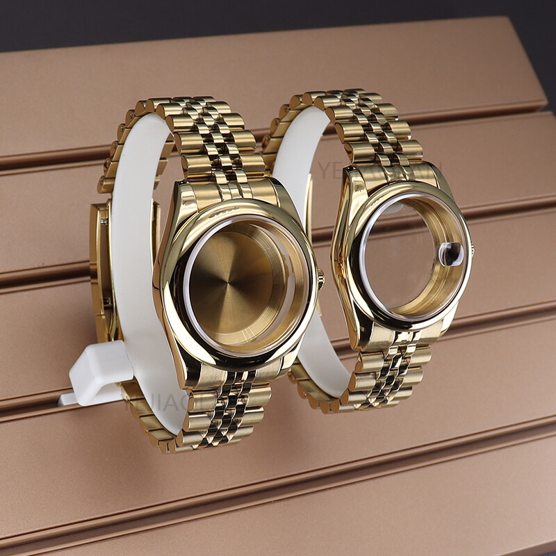 For nh35 nh36 38 Movement 28.5mm Dial 36mm/39mm Watch Case strap Sapphire Glass