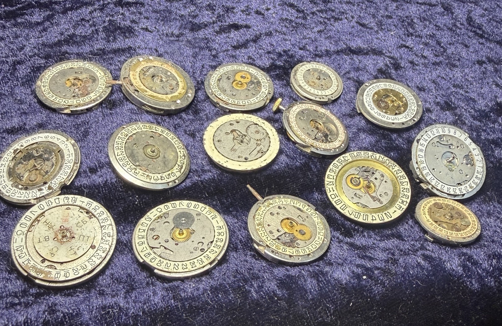 VTG Org European Watch Bodies 15pcs Steampunk Art Craft #W002