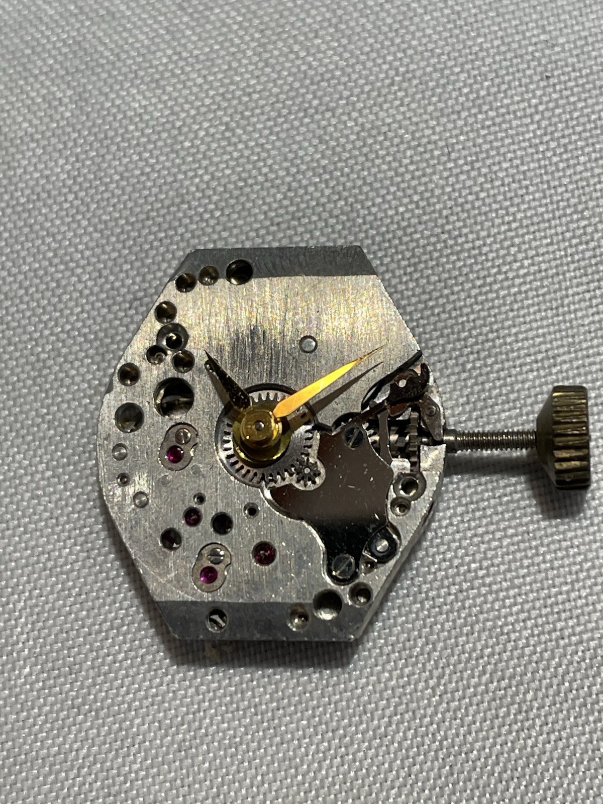 Bulova 8AE Movement, 17 Jewel, N.O.S., Not Running