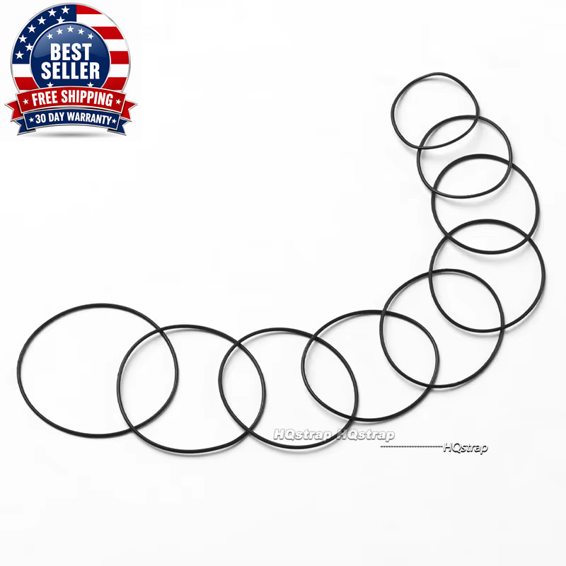 200Pcs Watch Back Case Rubber O-Ring Waterproof Gasket Repair Tools for Watchmak
