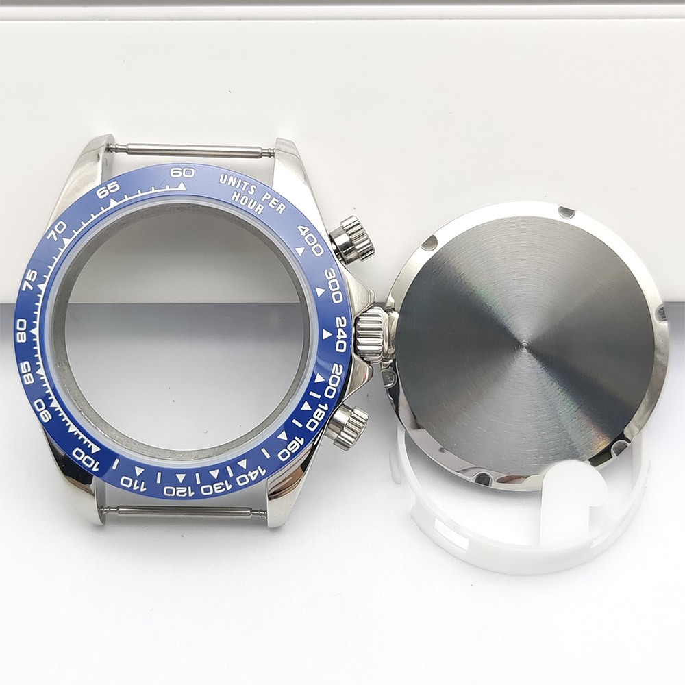 VK63 case 50m waterproof sapphire glass for 29.5-32.5mm dial Watch Tuning Parts