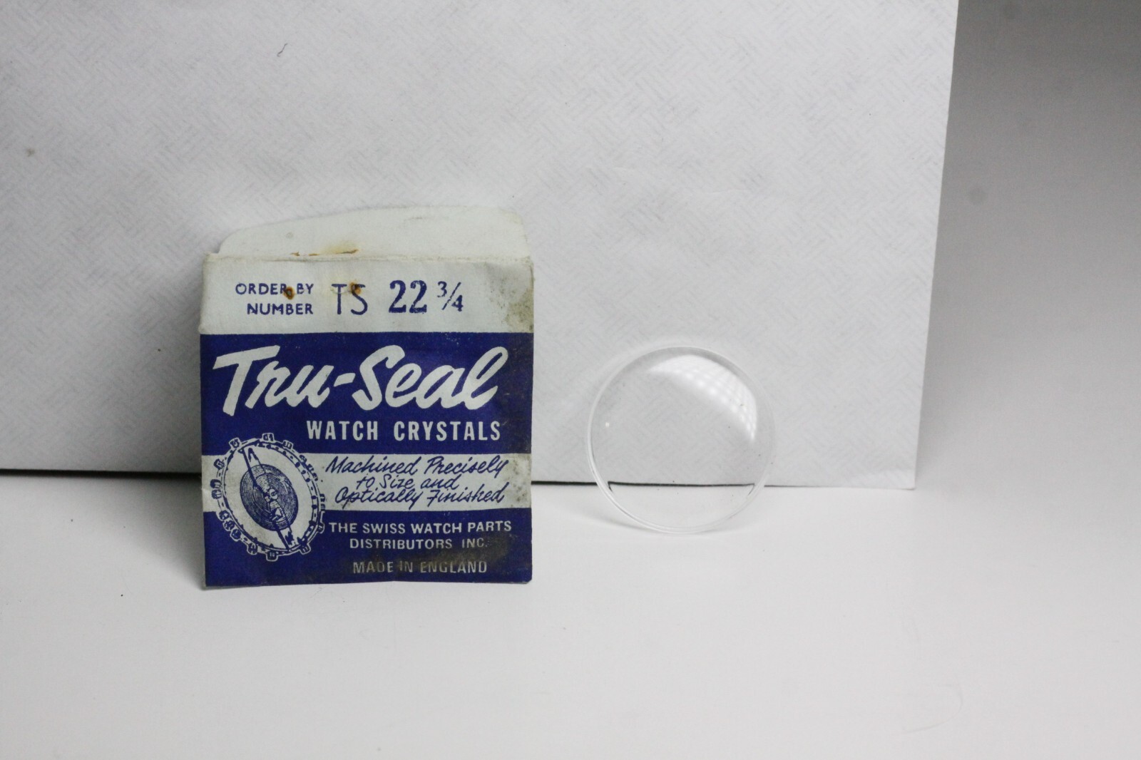 NOS Tru-Seal Watch Crystal TS 22 3/4