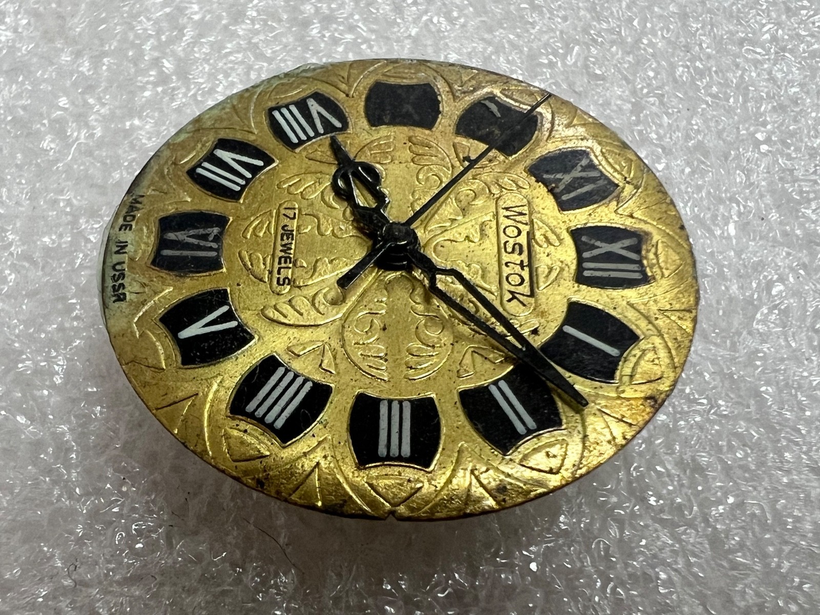 Watch movement USSR Vostok Cal.2409A plus Dial.For parts.