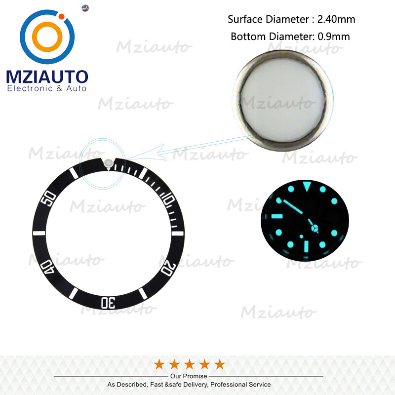 Blue Lume Pearl Dot Pip For Bezel Insert Rolex Submariner 116610LV 116613 116619
