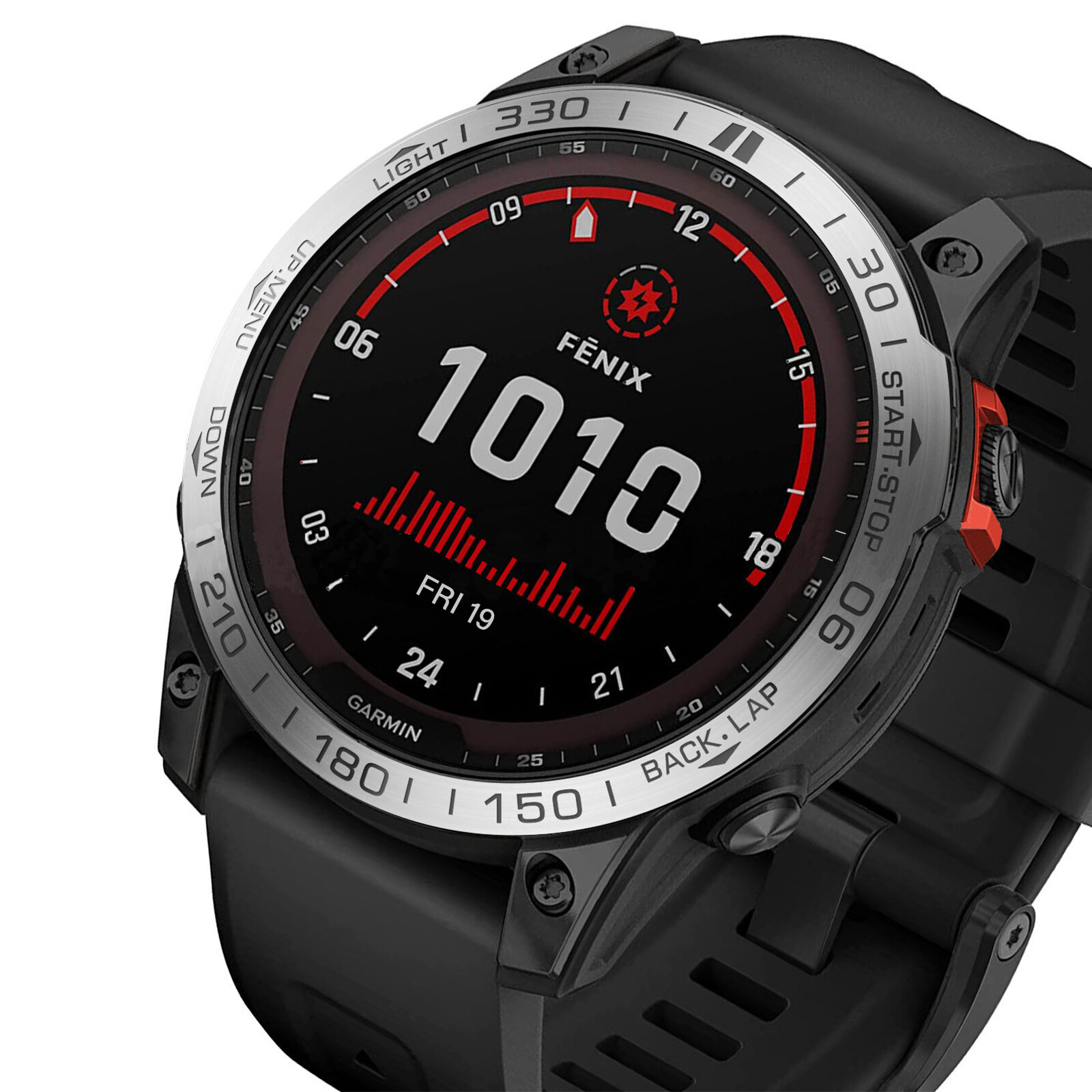 Watch Bezel Ring Protective Insert Bezel for Garmin Fenix 7X Watch Accessories