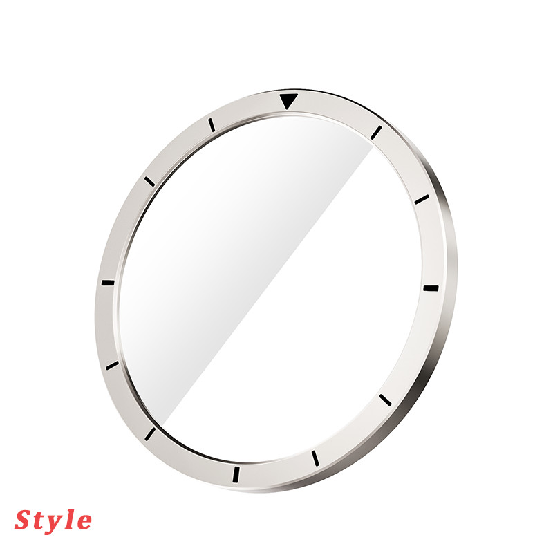 2-IN-1 Glass Film+Metal Bezel Frame Cover For Samsung Galaxy Watch 8 40MM/44MM