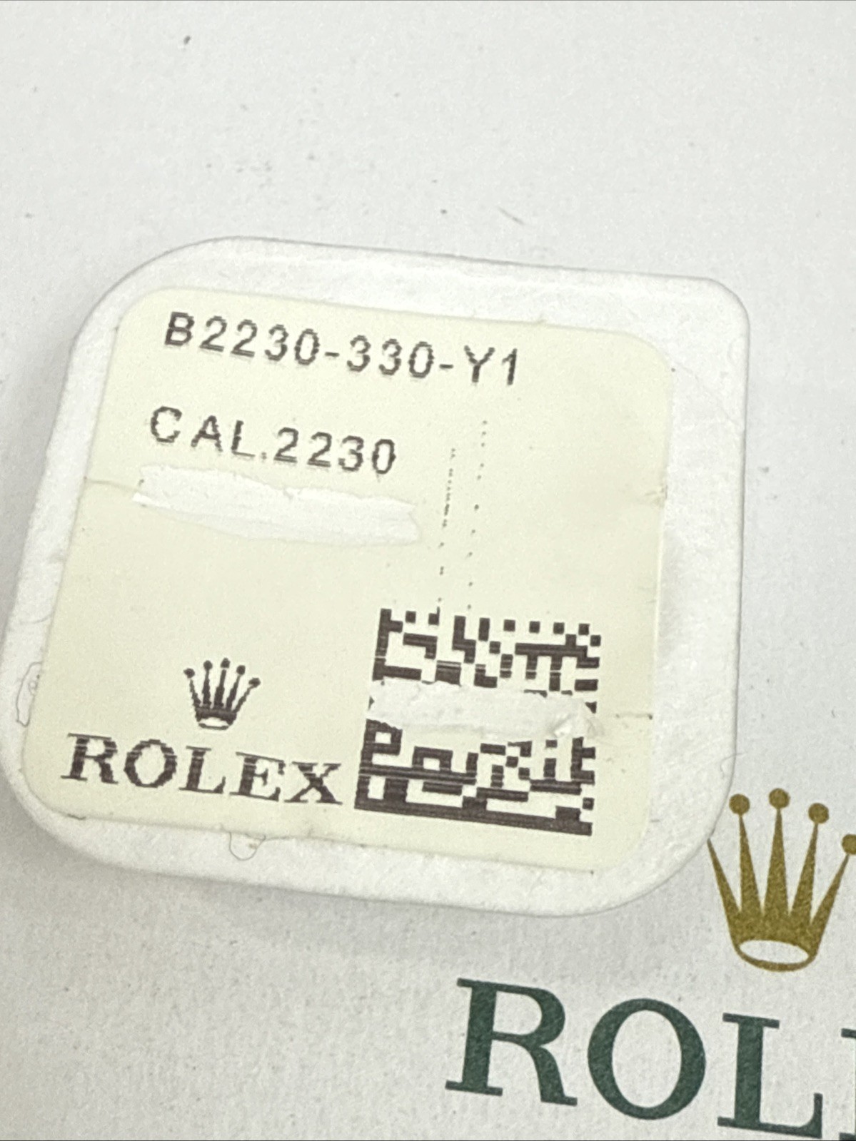 GENUINE Authentic Rolex 2230 2235 330 Great Wheel New Factory Sealed