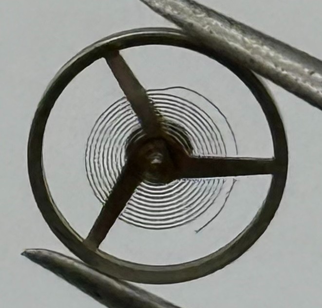 AS 1677 Balance Wheel Complete And Spring Renata 1414 Watch Movement Parts NOS