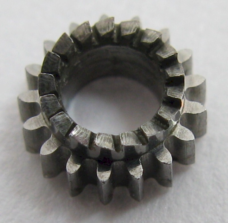 Waltham Crescent 18s 21 j. 1892 Open Face Pocket Watch winding pinion #410