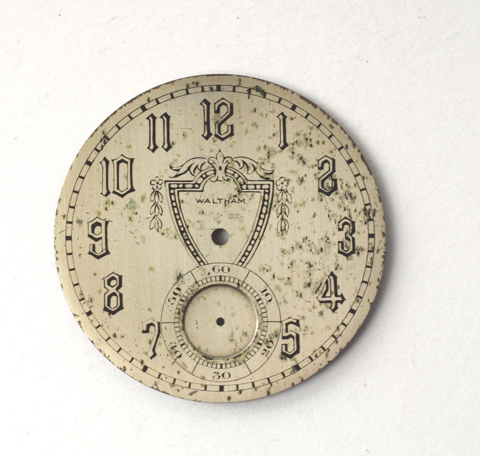 Waltham Pocket Watch Porcelain/Steel Dials-AA-108