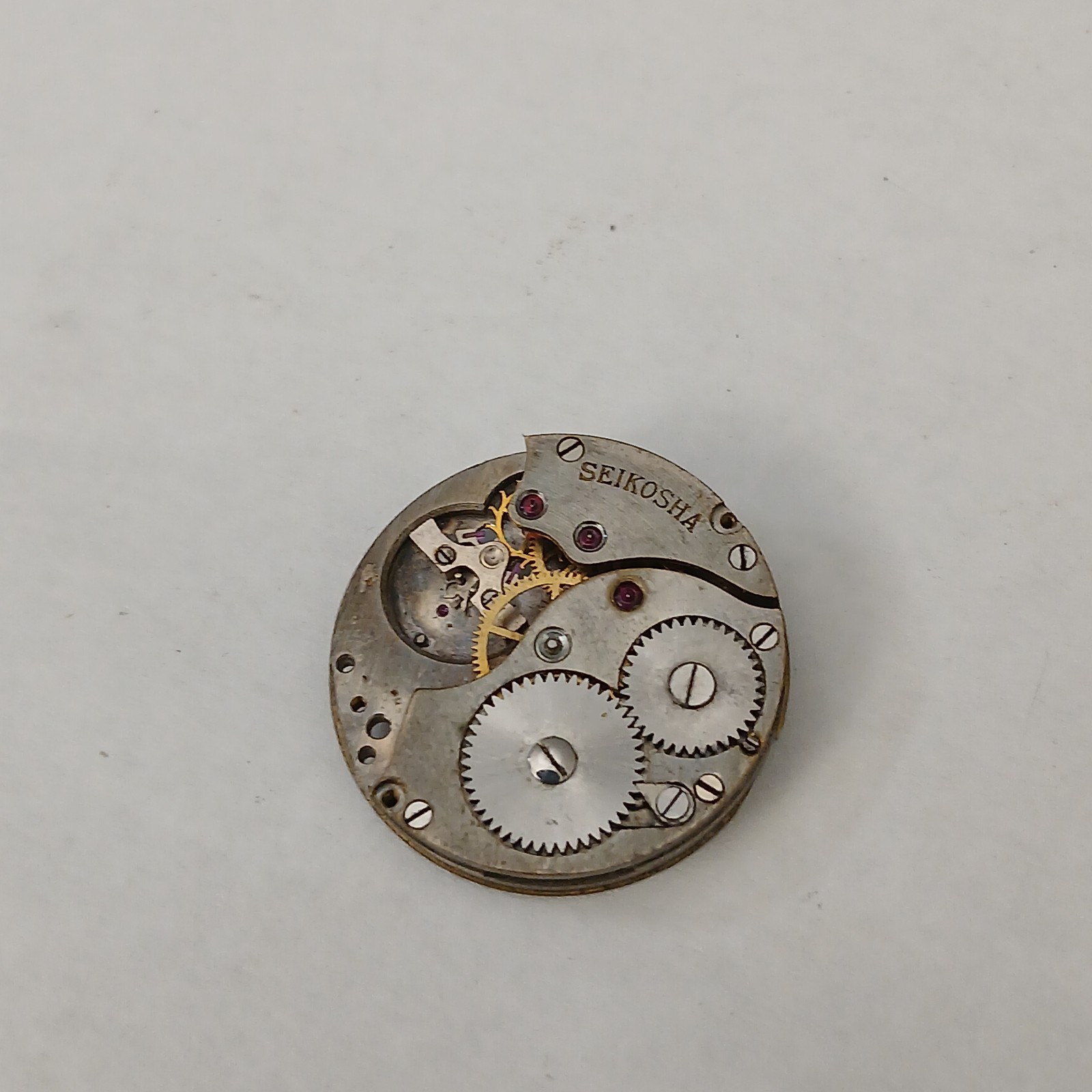 Seikosha 66 Manual Wind Movement For Parts Or Repair