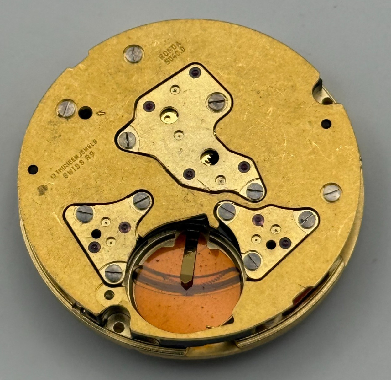 Ronda 5040.D Watch Movement Quartz Swiss R9 13 Jewels Parts Repair Spares 28.5mm