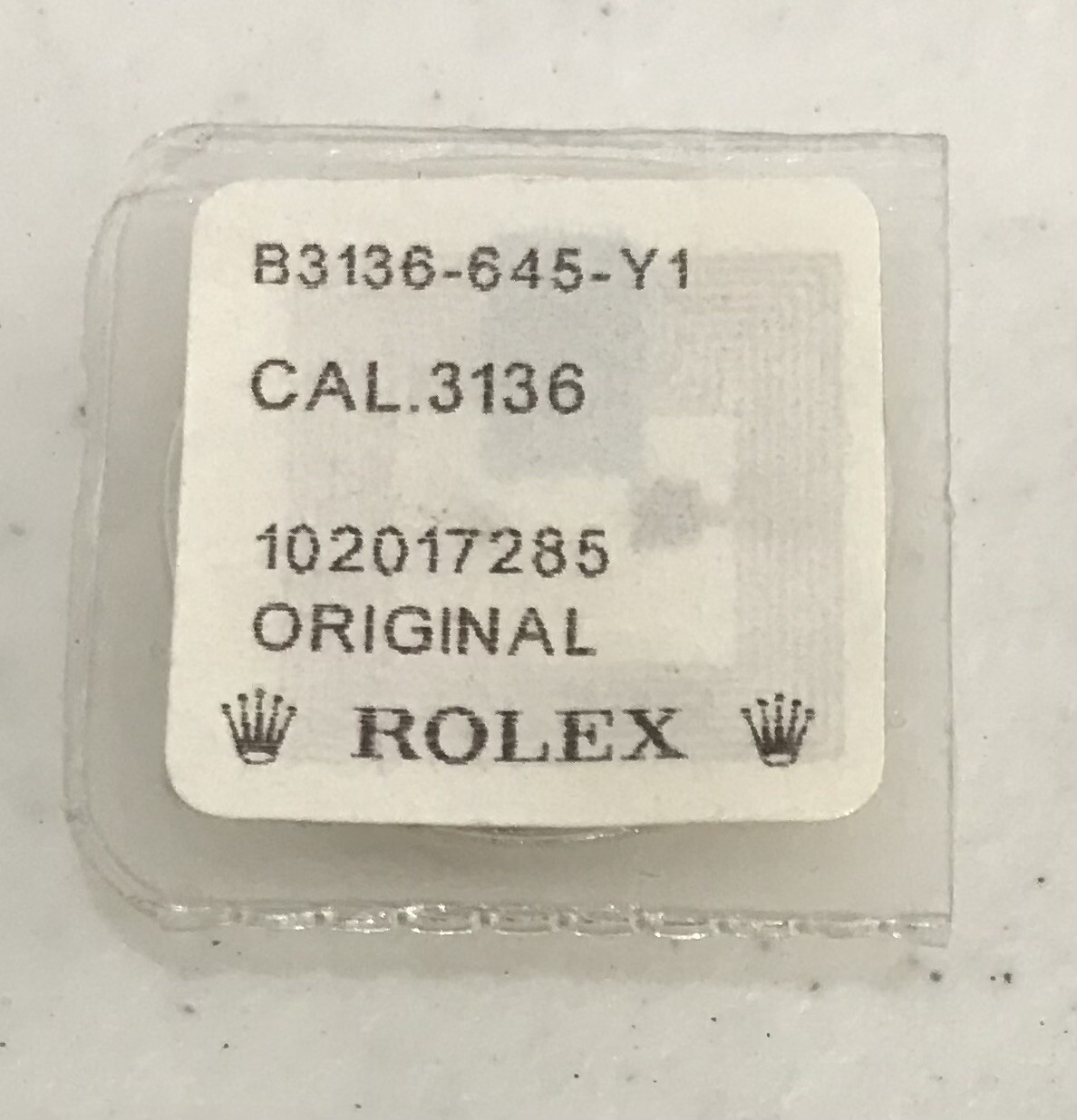 Rolex Calibre 3136 Date Corrector 3136-645 – New Sealed Package