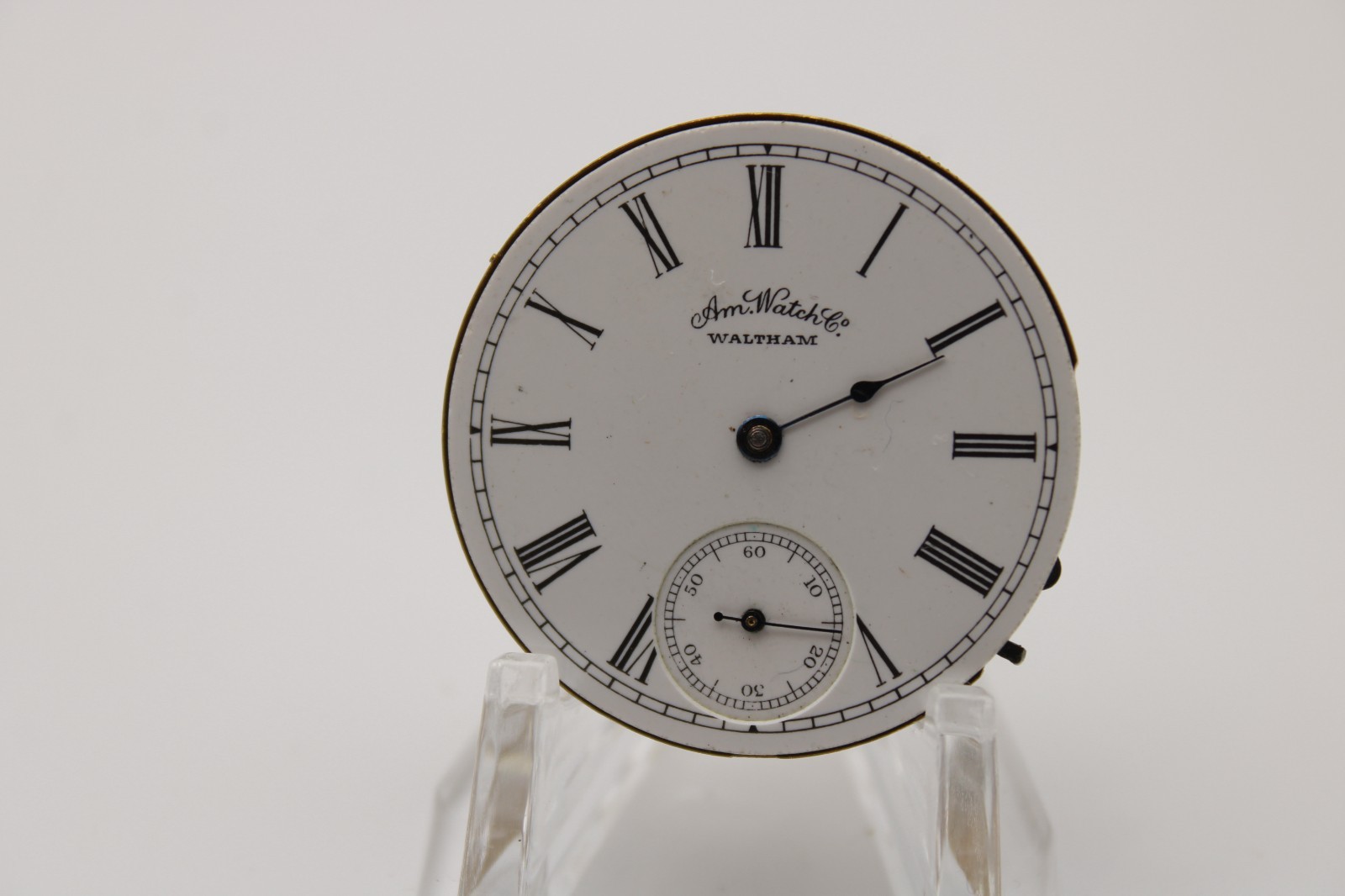 1888 WALTHAM POCKET WATCH MOVEMENT 3550460 GRADE: E 6s 7j (SP2)