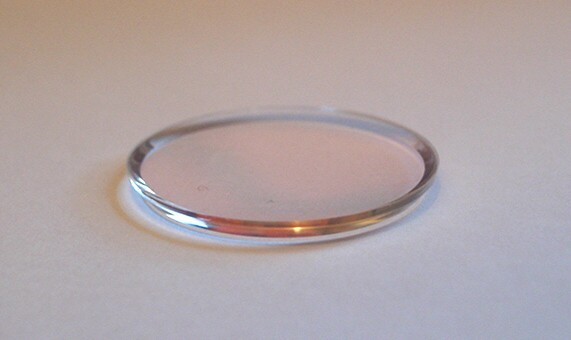 Sternkreuz Watch Acryllic Domed Crystal With Bevell YBO 27mm to 35mm 2mm thick