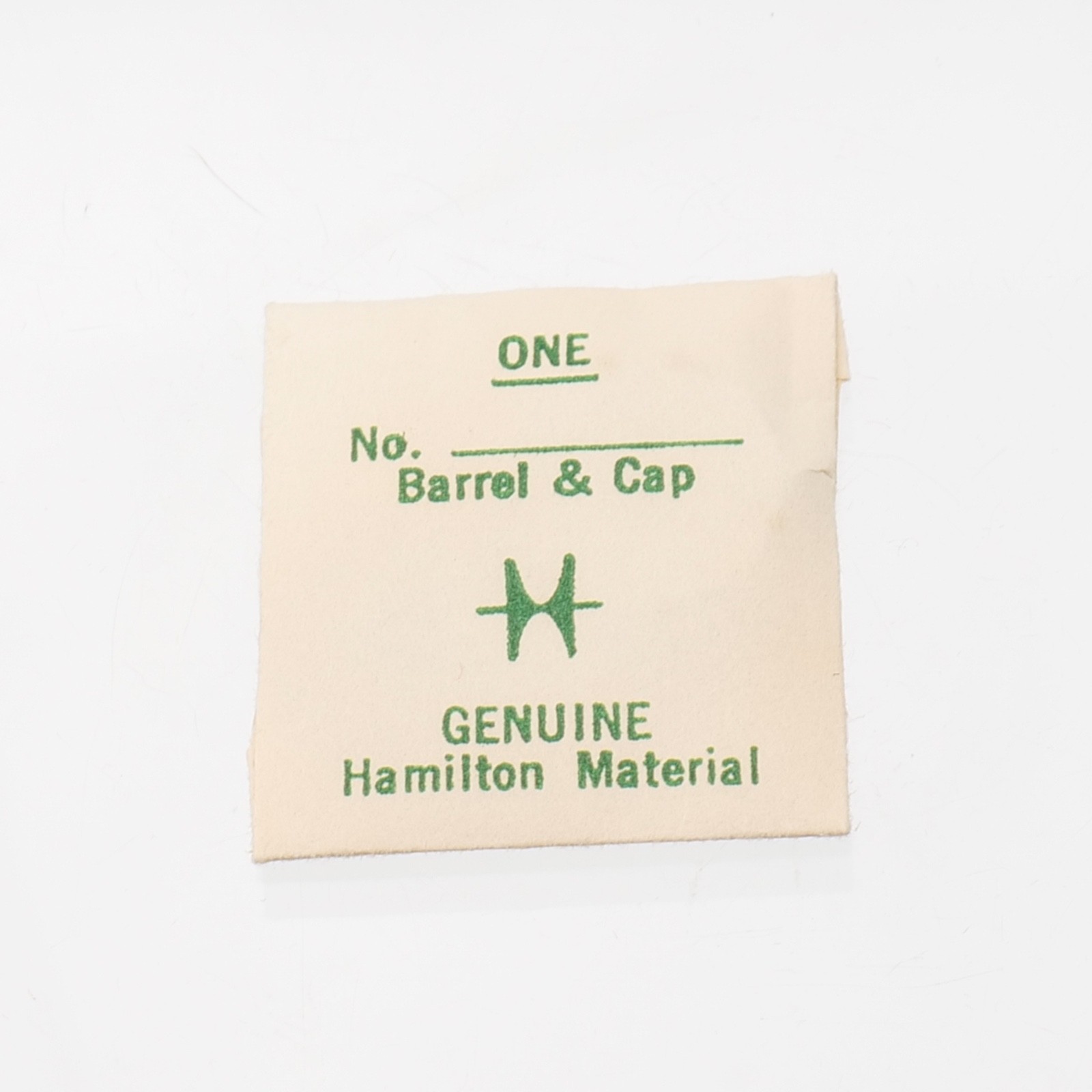 Hamilton 115751 Watch Barrel & Cap Part New Old Stock Fits Grade 675 (G18D13)