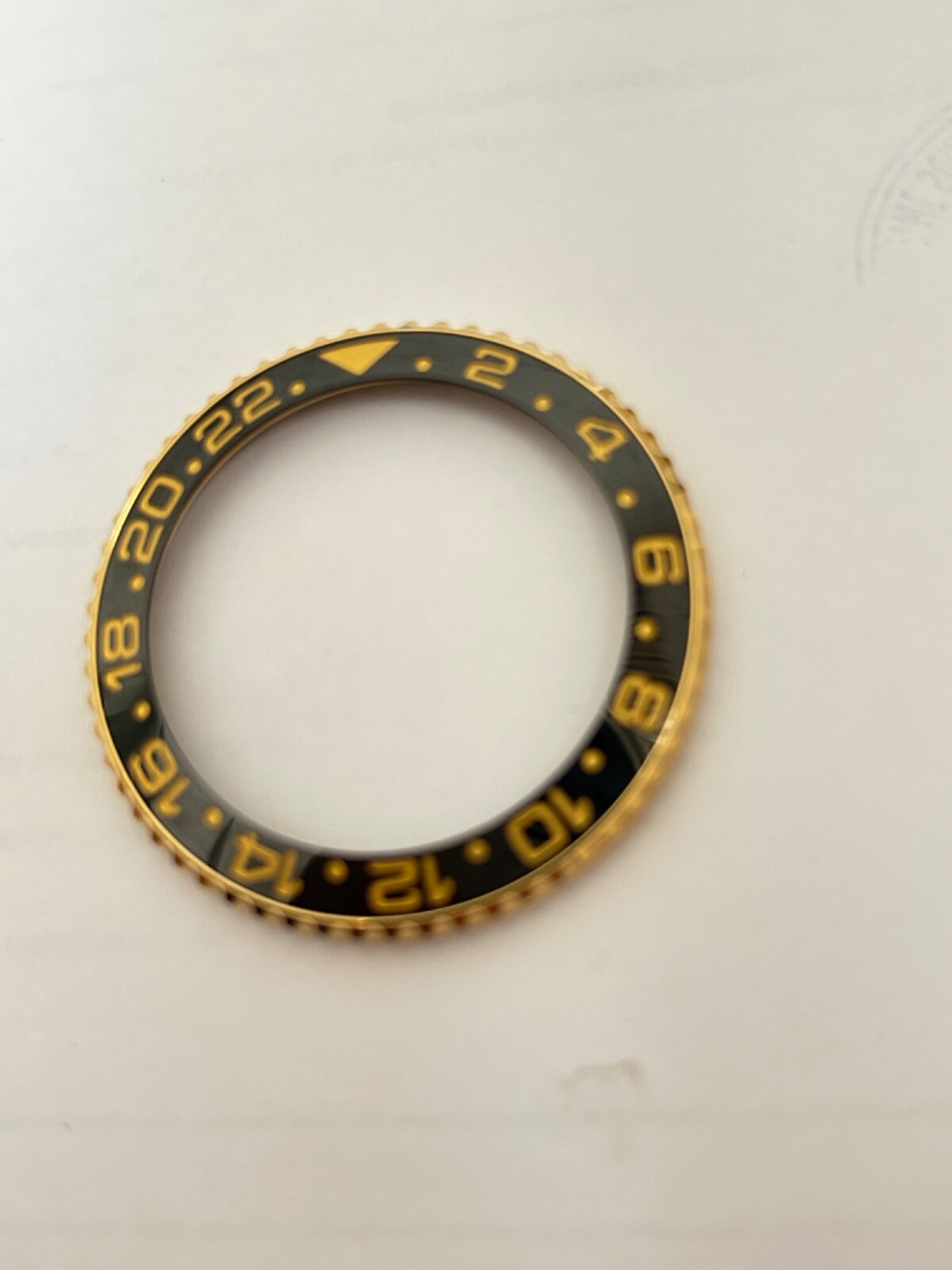 Rolex 116713LN 116718LN GMT Master II 18K Gold Ceramic Bezel complate