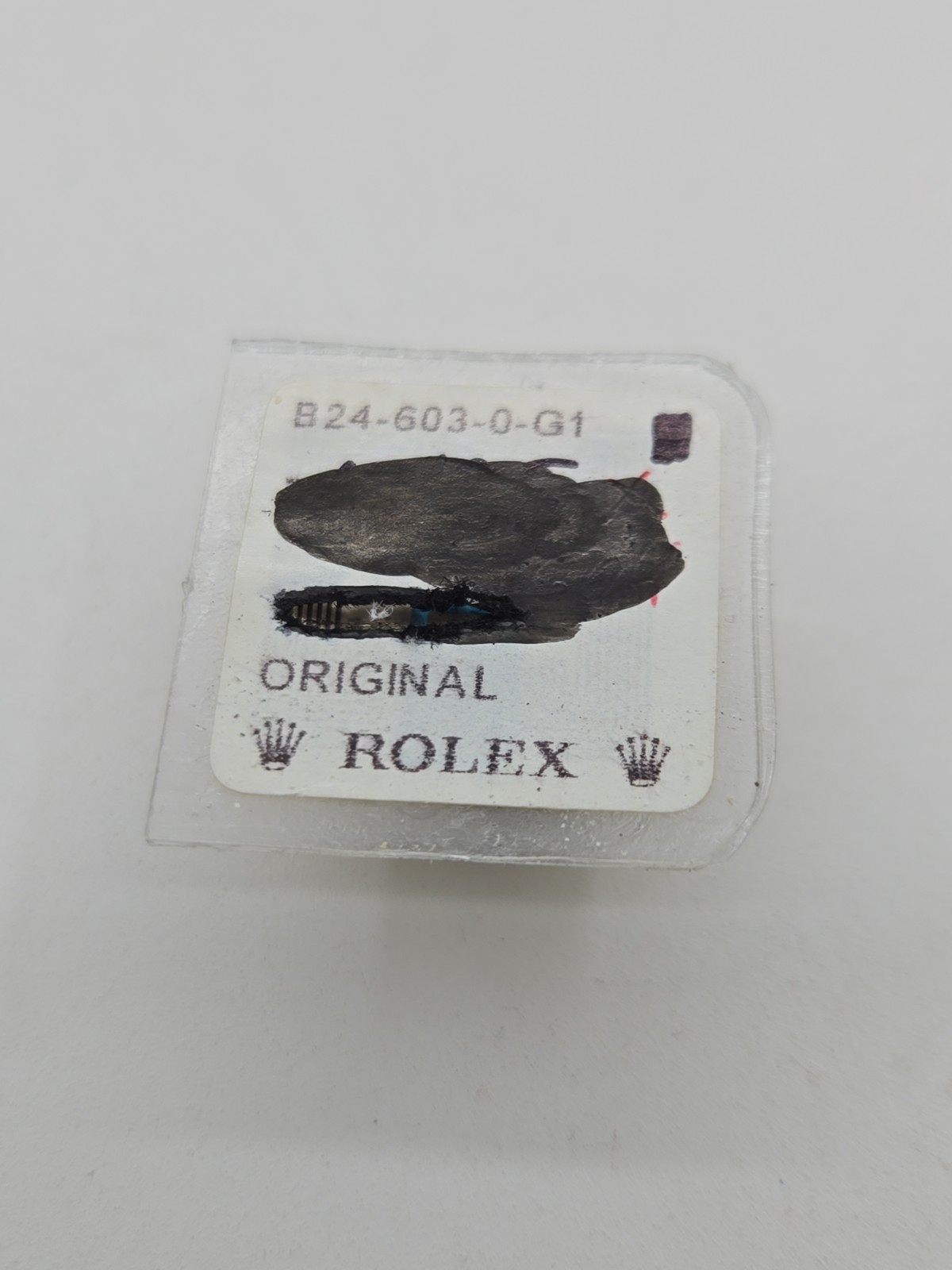 Rolex Crown 6mm , 24 603 0 , Stainless Steel, NOS Sealed