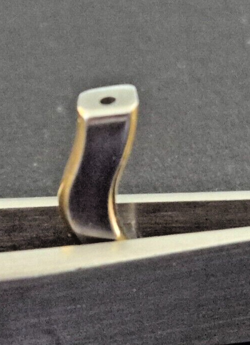 EBEL 12.8mm Outer Link Sport Wave Classic Link Gold and Steel