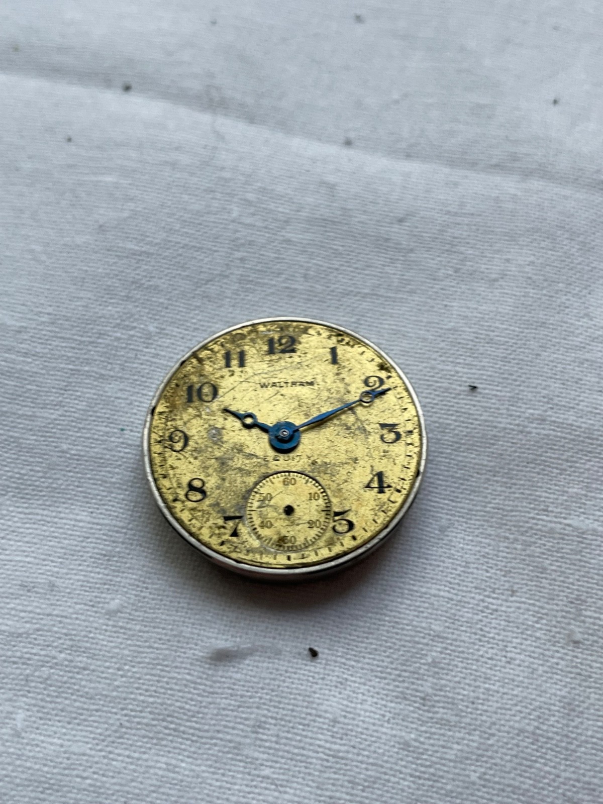 Waltham Equity – movement for mens watch AS IS, lot 2105