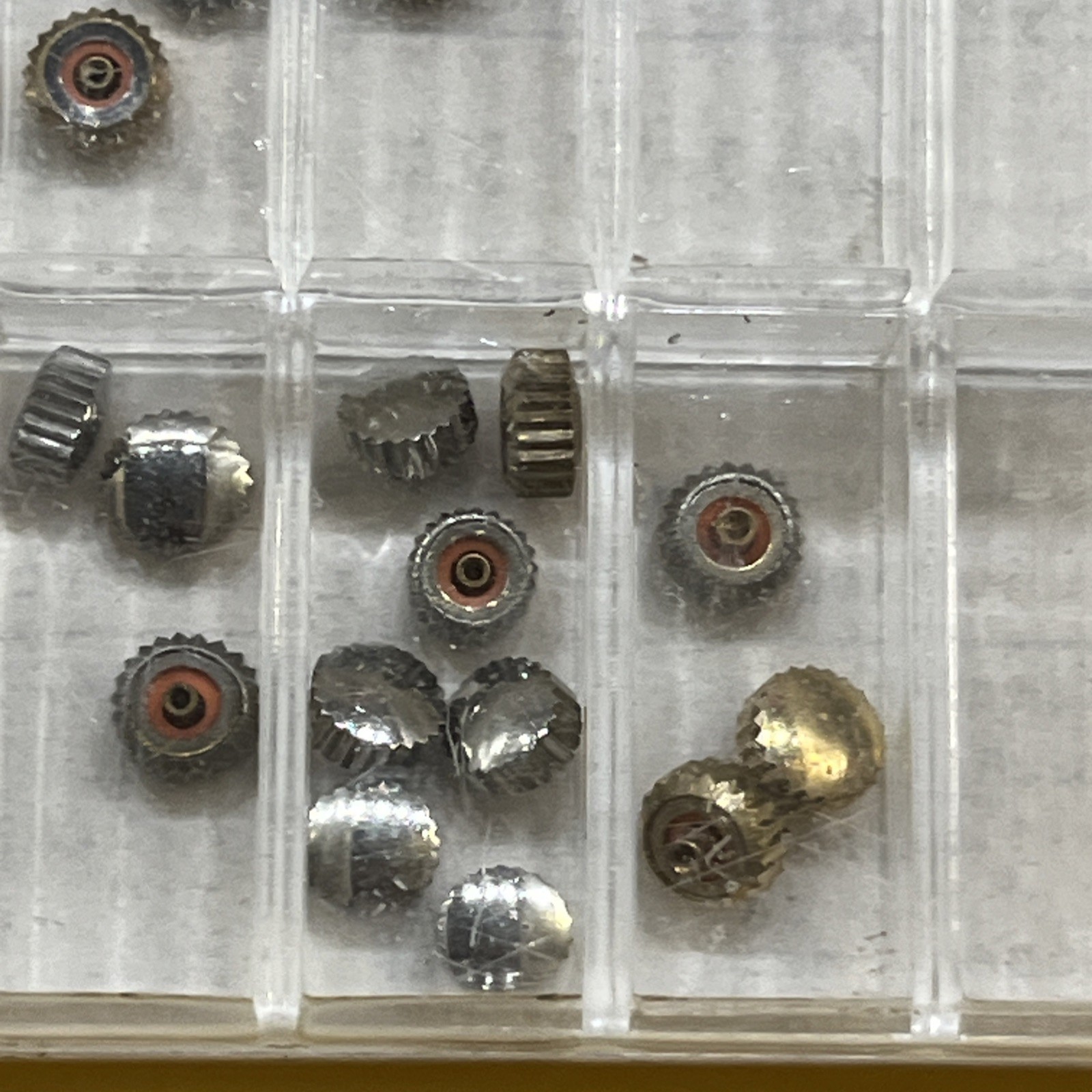 New Old Stock Dress Watch Crown Assortment Kit #2 Watchmaker Parts (623)