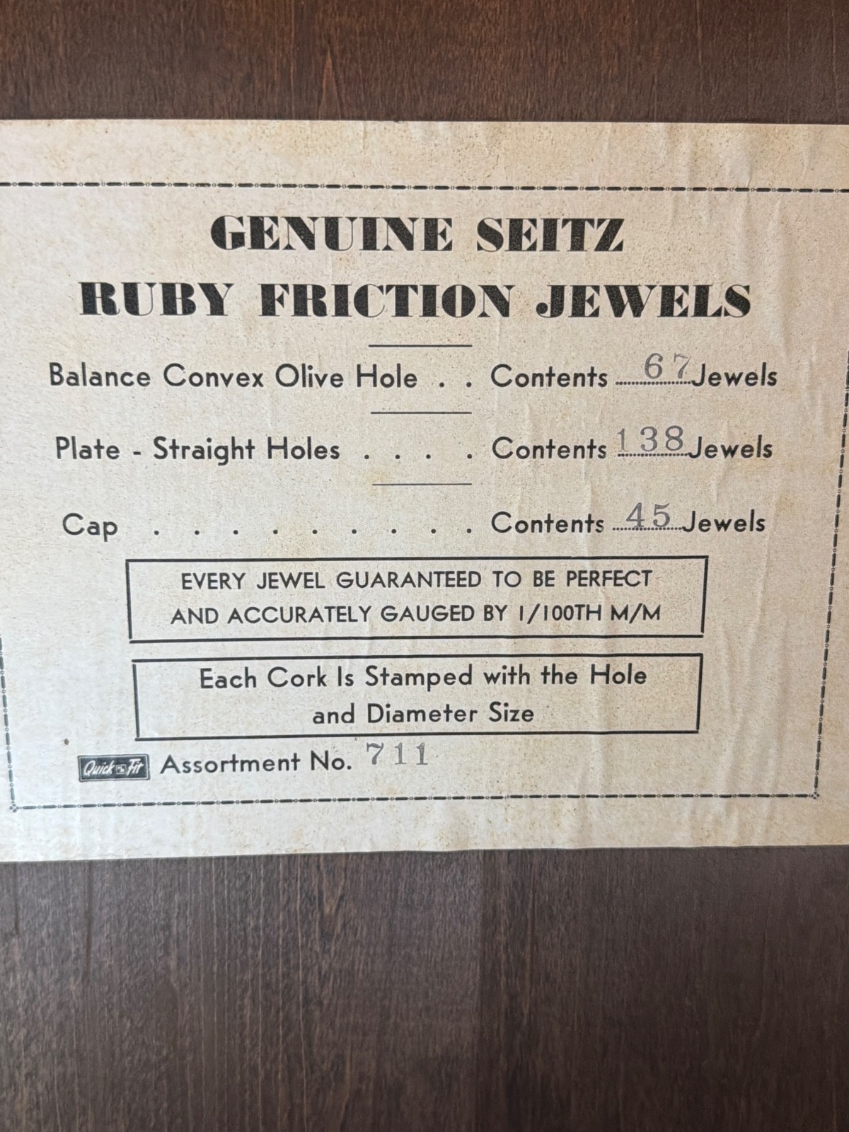 SEITZ – Plate Jewels – 1 Jewel per Order – choose size from drop-down list