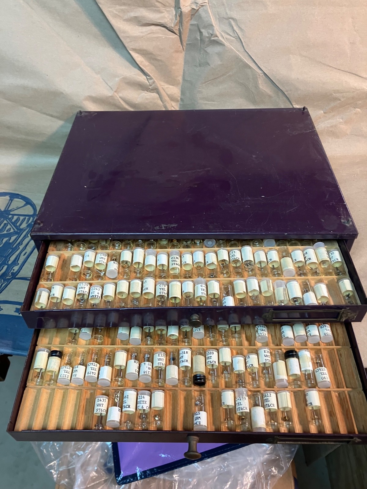 Vintage Watch stem and crown repair kit / 200 parts