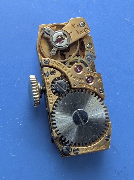 VINTAGE LADIES BAUME+MERCIER MODEL BM375 WRISTWATCH MOVEMENT RUNNING