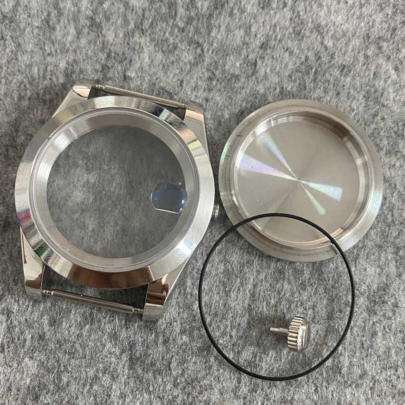 Durable Replacement 39mm Watch Case For Seiko NH35 NH36 Watch Movement Parts kq