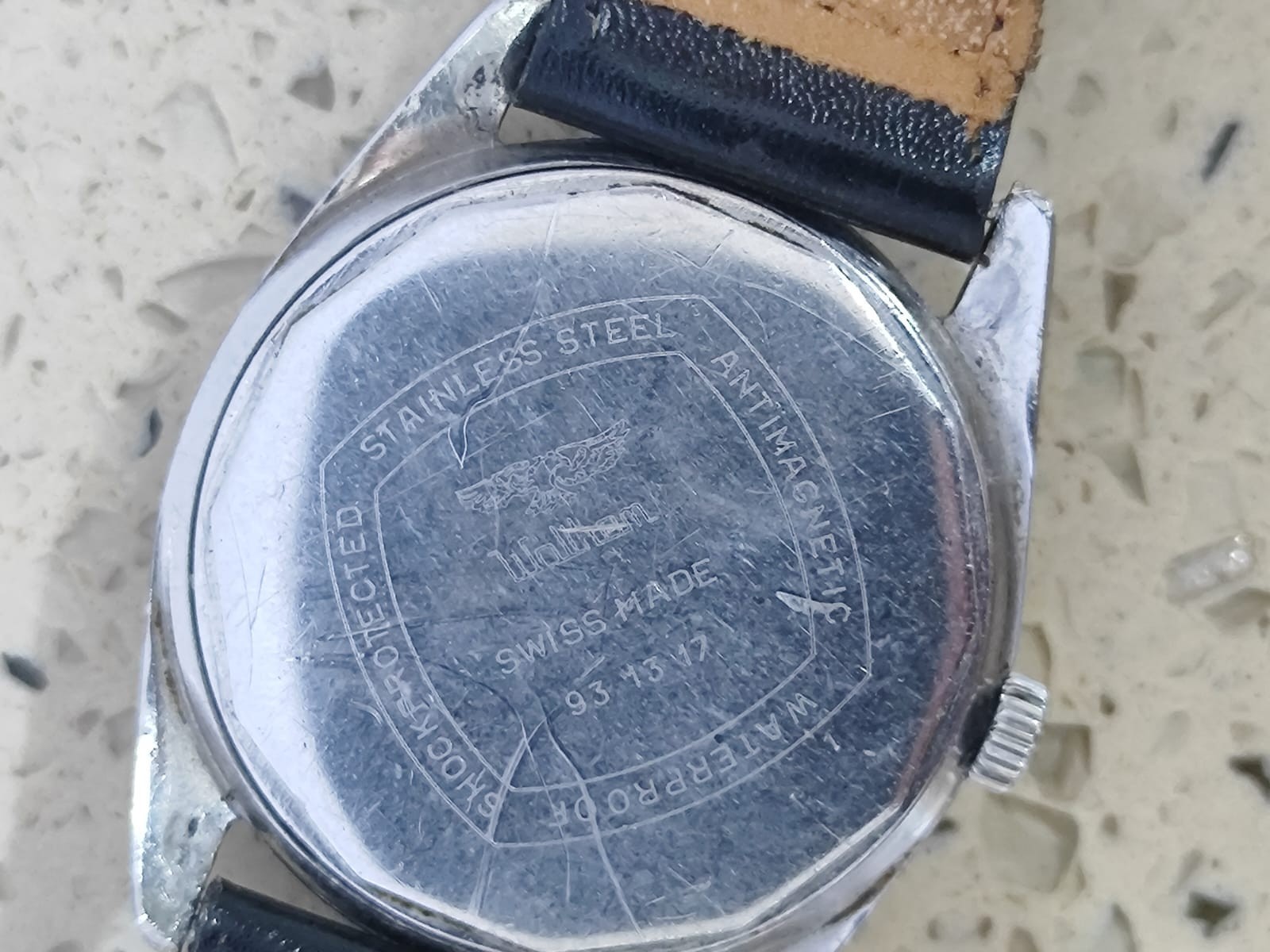 1960 WALTHAM EAGLE WRISTWATCH Mens watchhand wind 34mm Working