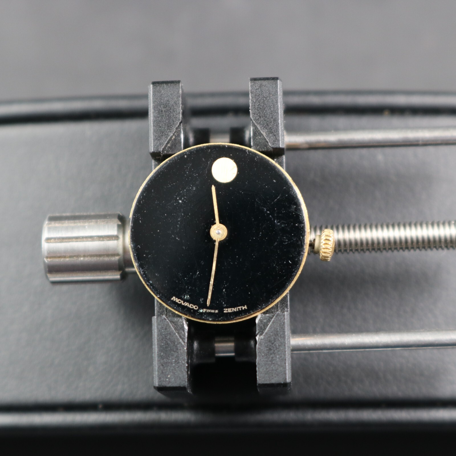 Zenith movement with caliber 1740 and dial for Movado Museum