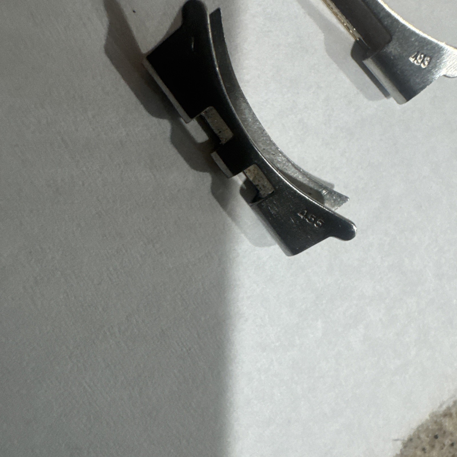 Rolex Steel And Gold Factory End Links 5 Piece Lot Assorted